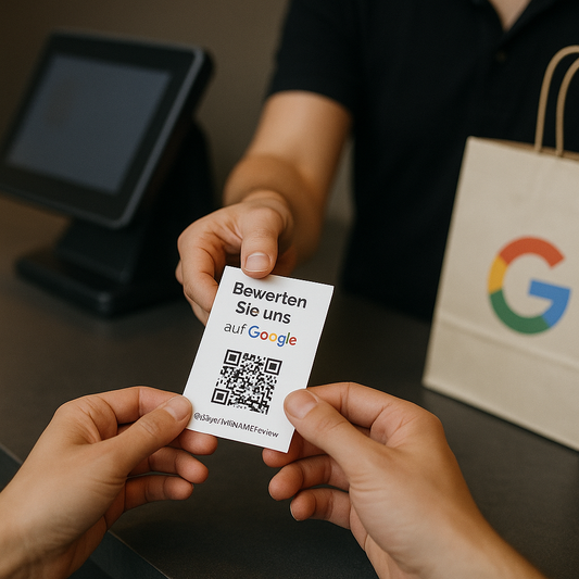 Wie kann ich Kunden auf Google Rezensionen bitten?